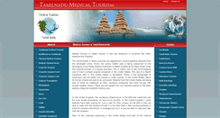 Desktop Screenshot of medicaltourismintamilnadu.com